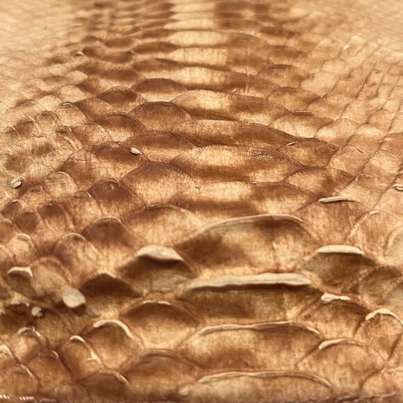 TOUS --  Python Crossbody Bag -- Gold Chain -- Animal Print -- Dust Bag - Picture 9 of 10